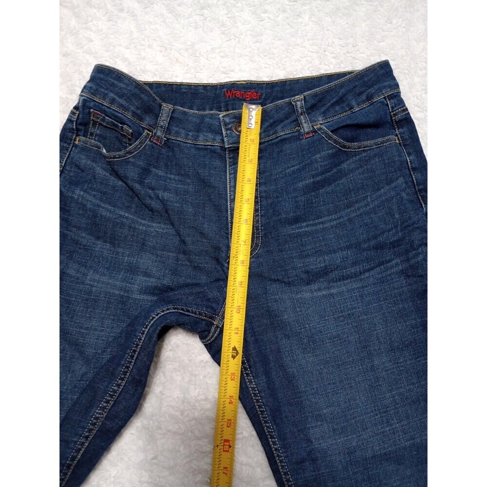 Wrangler Women's Blue Denim Stretch Capri Jeans Size 12M - Picture 5 of 9